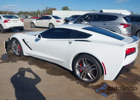 2016 Chevrolet Corvette Stingray Z51 z USA, uszkodzony, nr VIN 1G1YK2D70G5124615